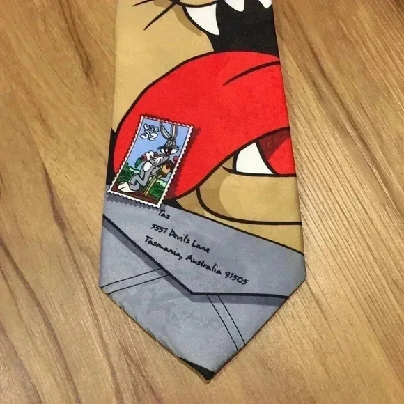 Looney tunes Tasmanian devil tie - Picture 2 of 4